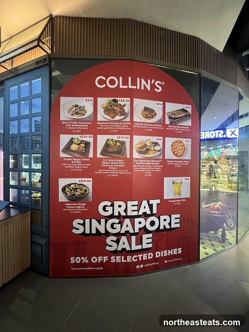 Collin's Great Singapore Sale Poster