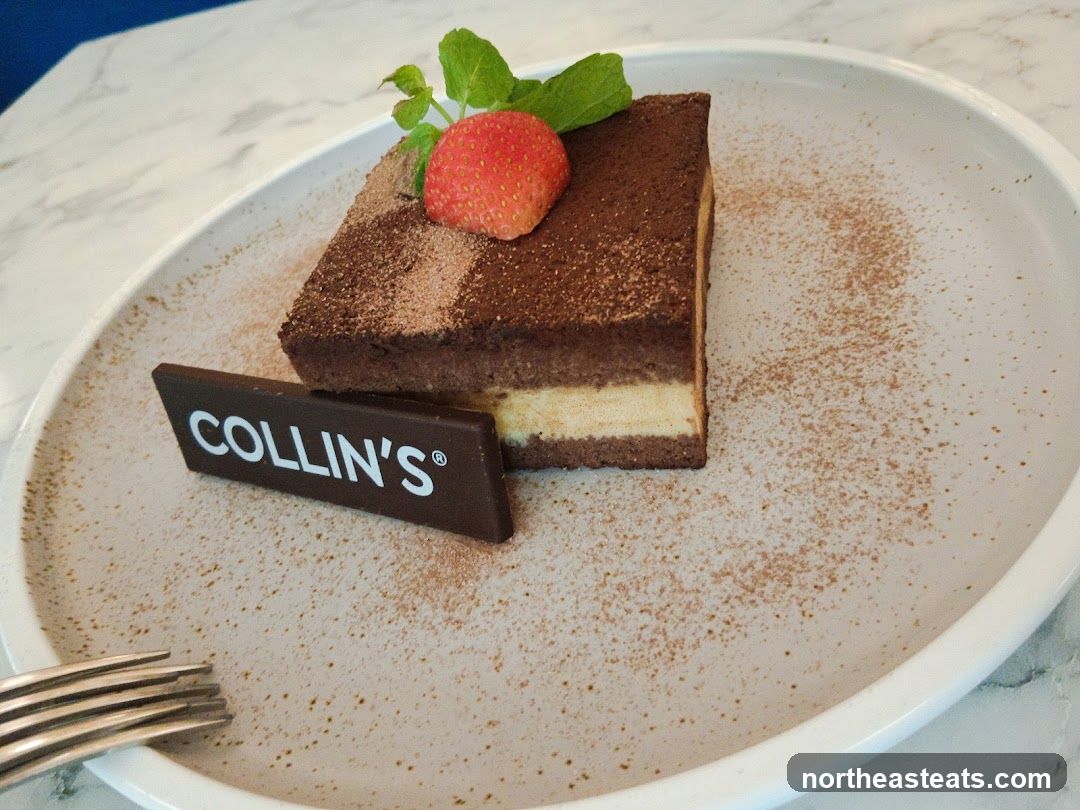 Tiramisu with Chocolate Plaque