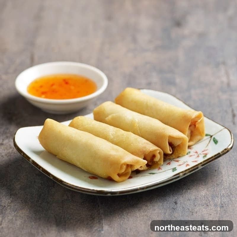 Spring Rolls with Dipping Sauce