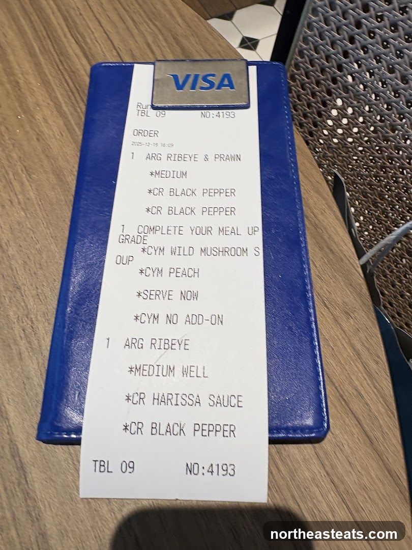 Order Receipt