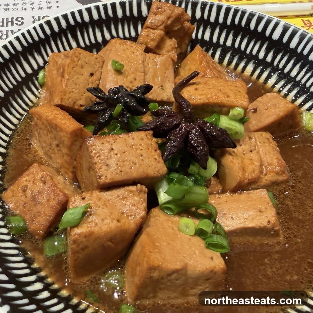 Braised Tofu with Star Anise