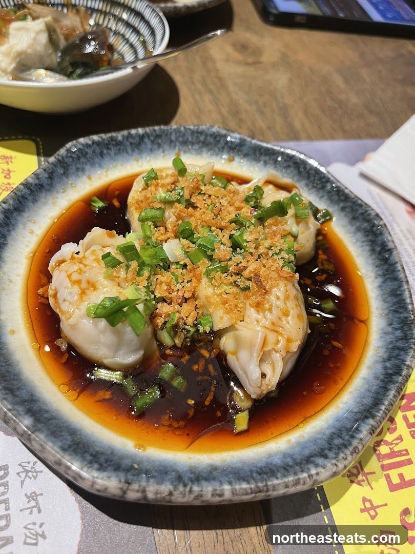 Spicy Wontons