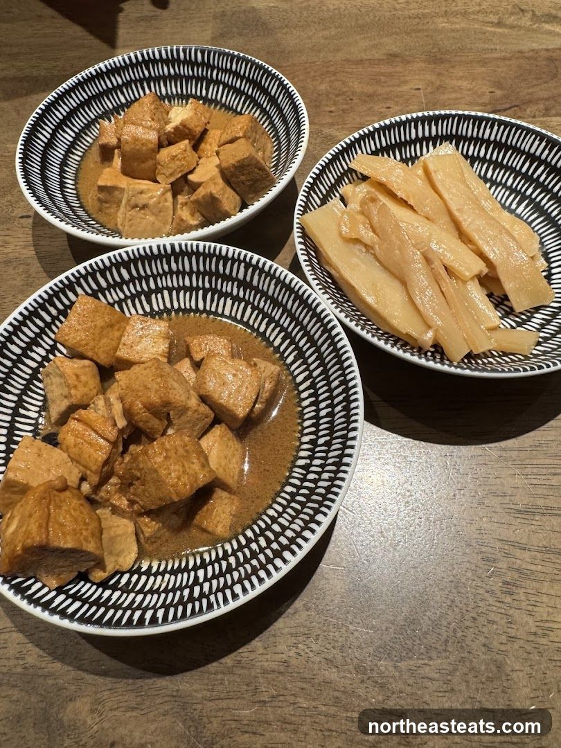 Tofu and Bamboo Shoots