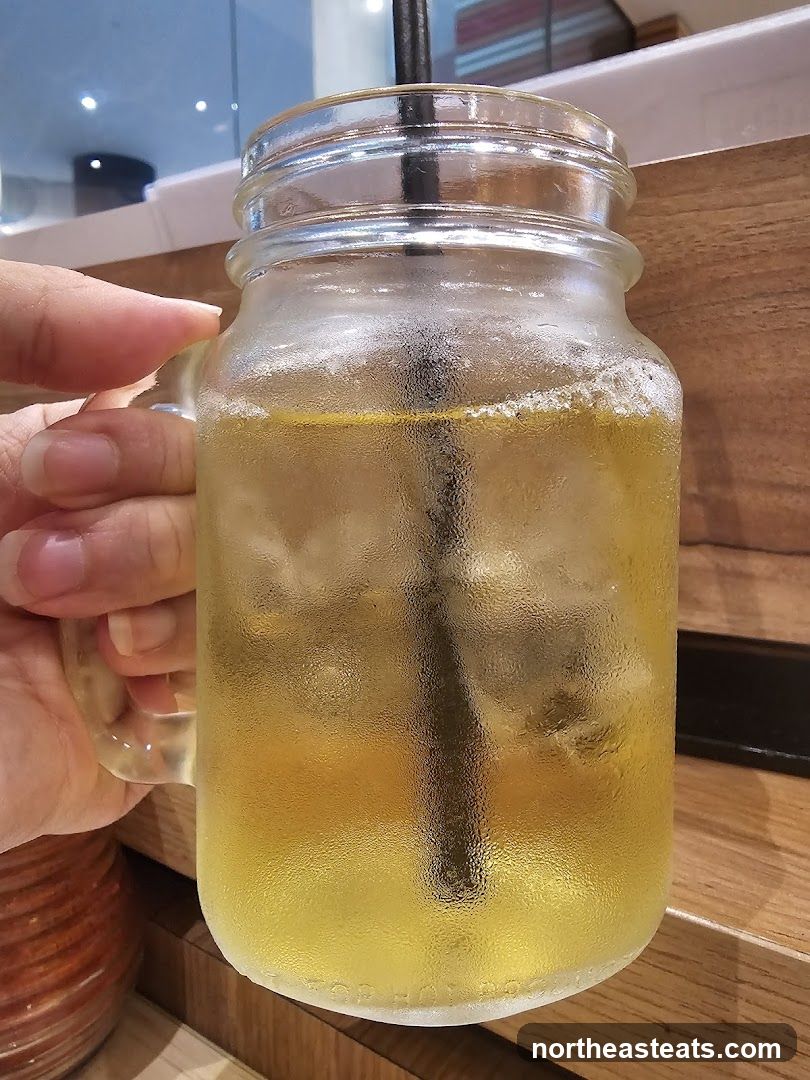 Iced Tea in a Mason Jar