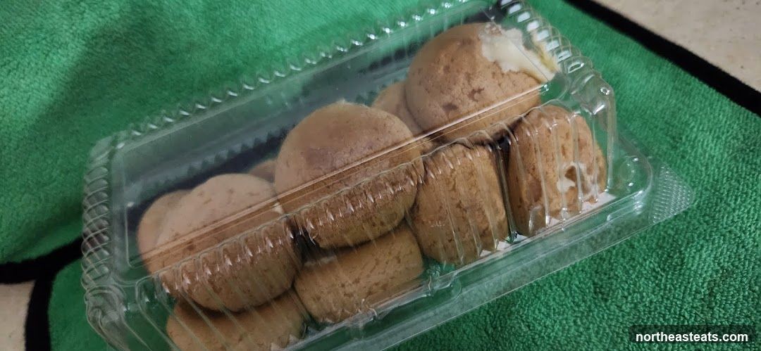 Cookies in a plastic container
