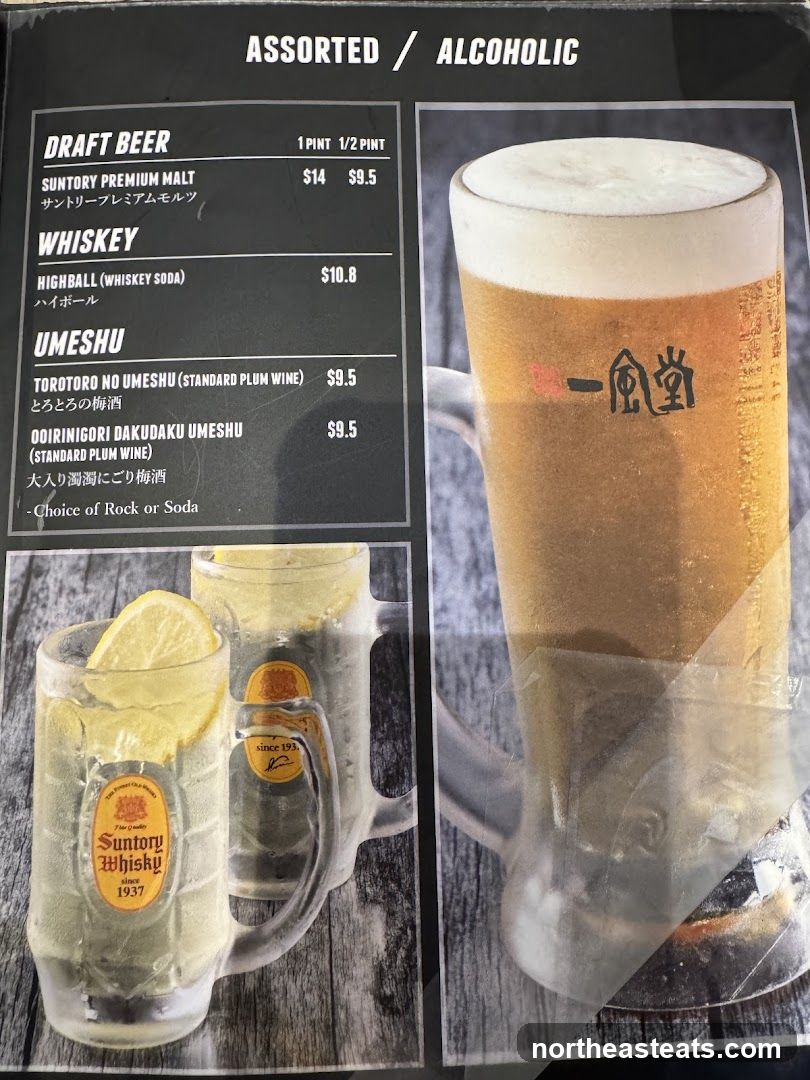 Assorted Alcoholic Drinks