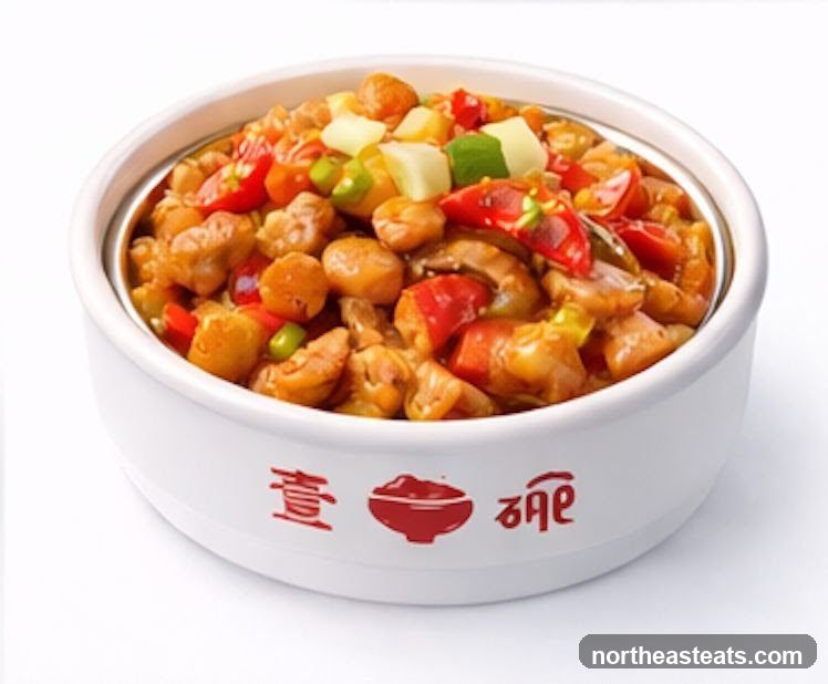 Bowl of Stir-Fried Food