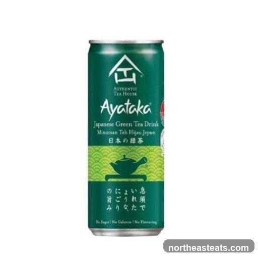 Ayataka Japanese Green Tea Drink Can