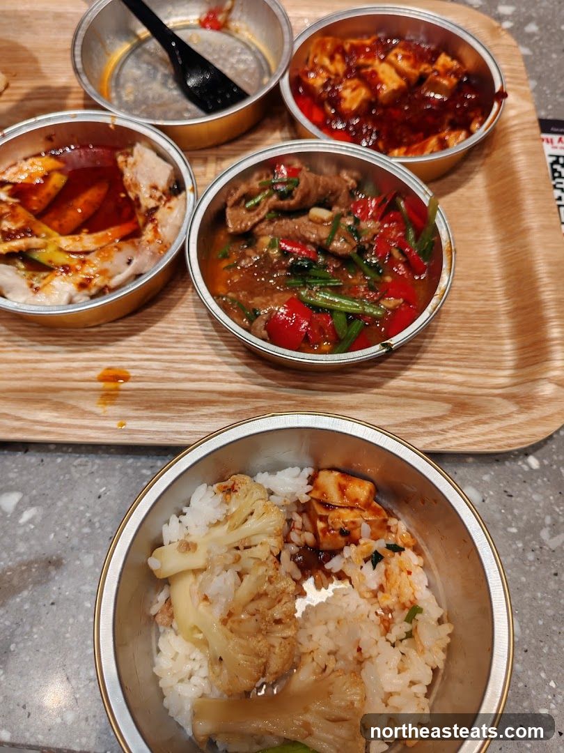 Assortment of Chinese Dishes