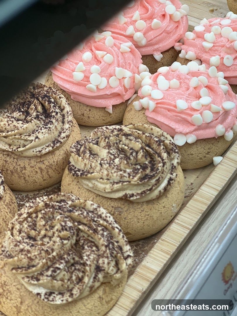 Assortment of Cream Puffs
