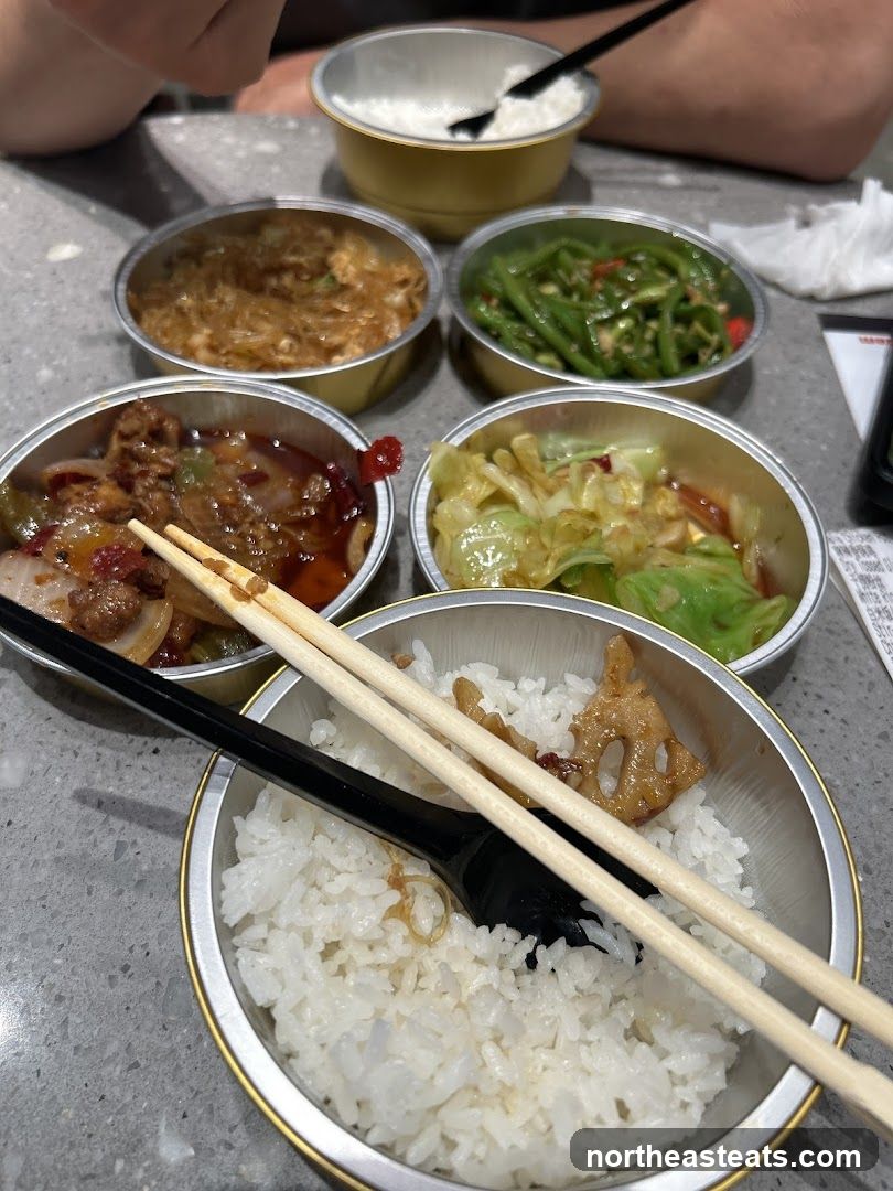 Small Dishes of Food