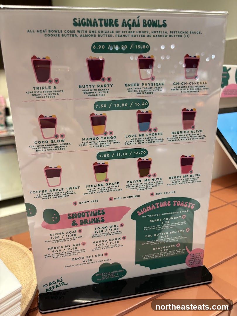 SIGNATURE AÇAÍ BOWLS