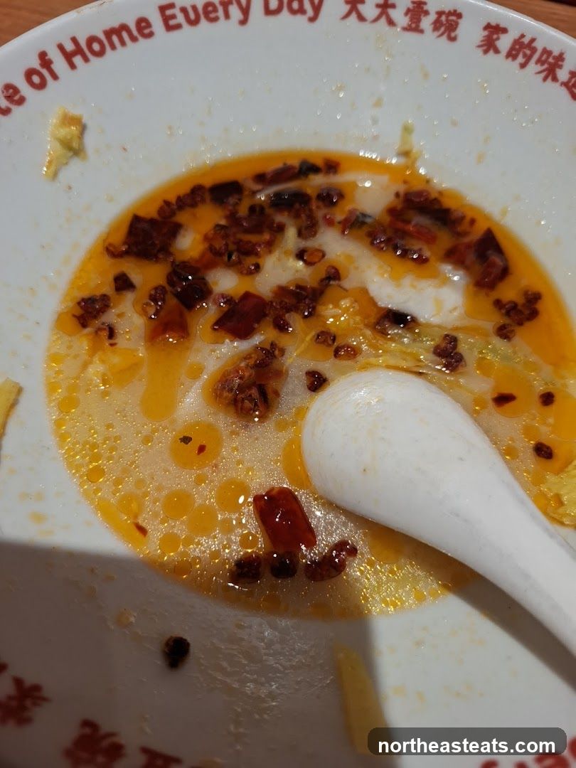 Leftover Noodles in Broth