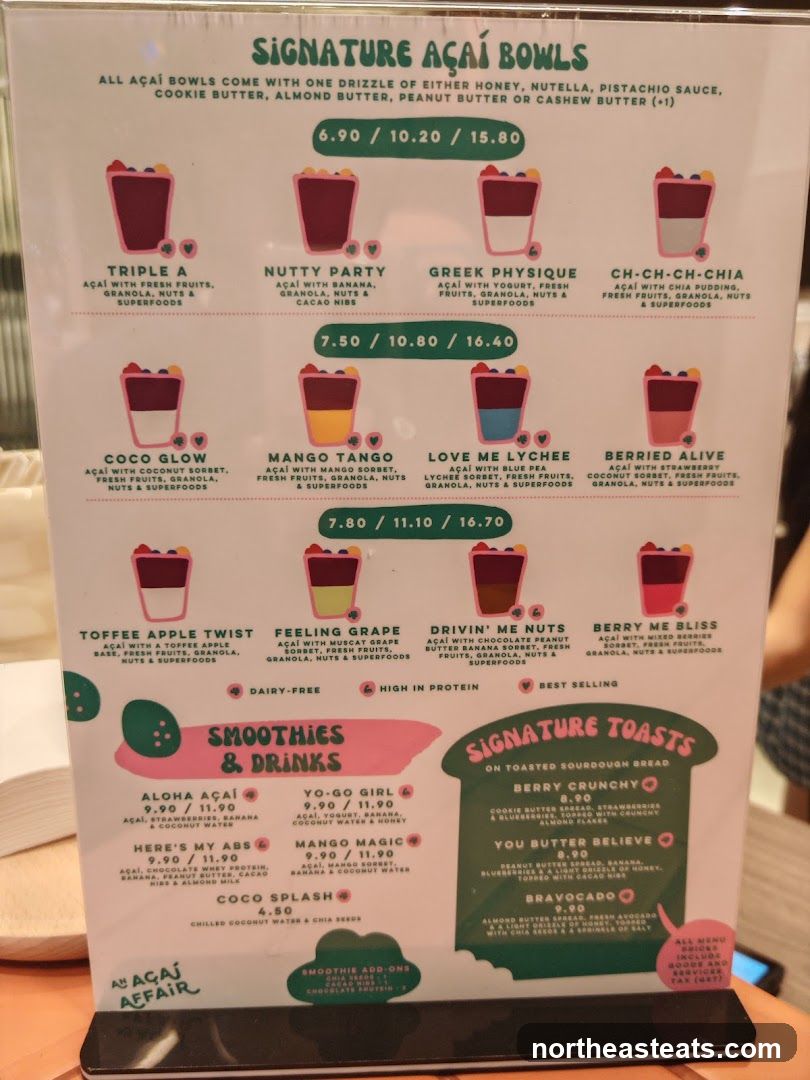 SIGNATURE AÇAÍ BOWLS