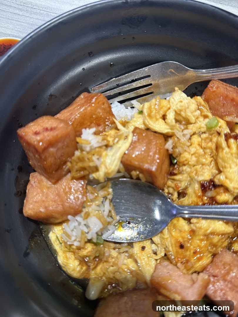Spam and Egg Rice Bowl