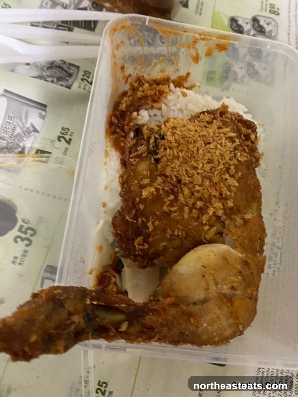 Fried Chicken with Rice