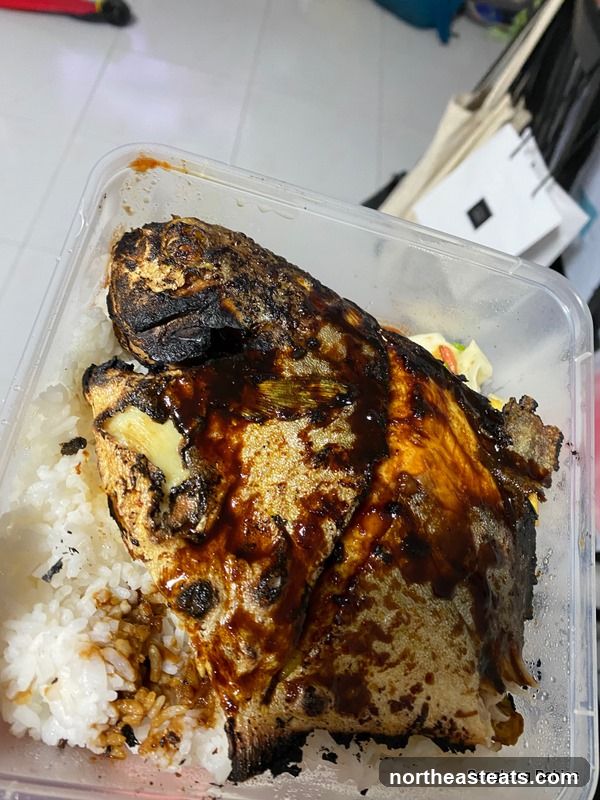 Grilled Fish with Rice