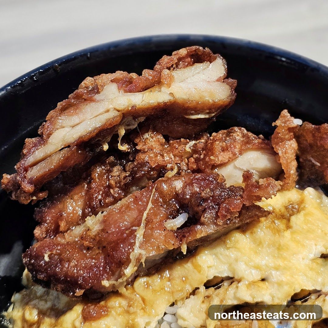 Fried Chicken and Egg Rice Bowl