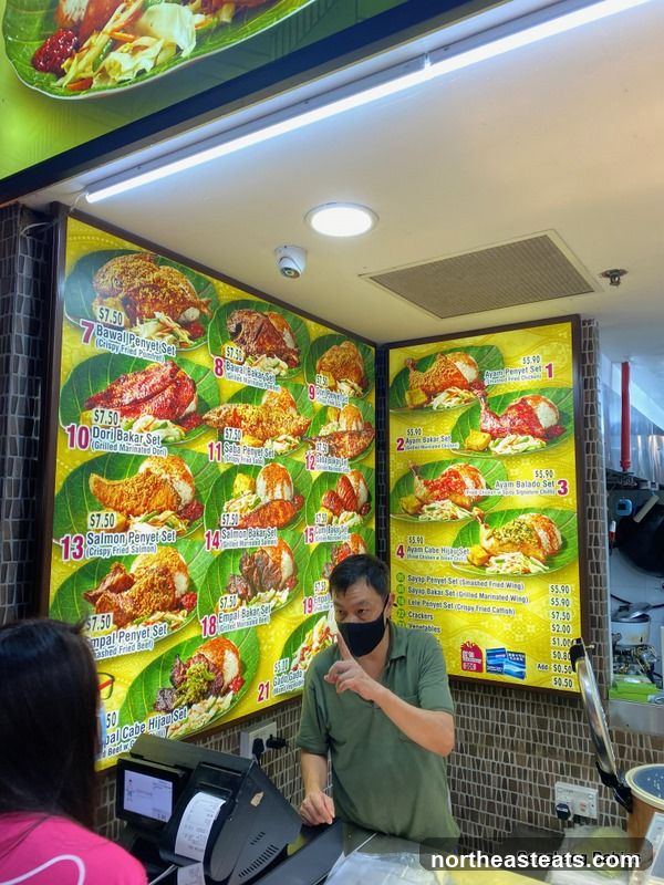 Food Stall Menu
