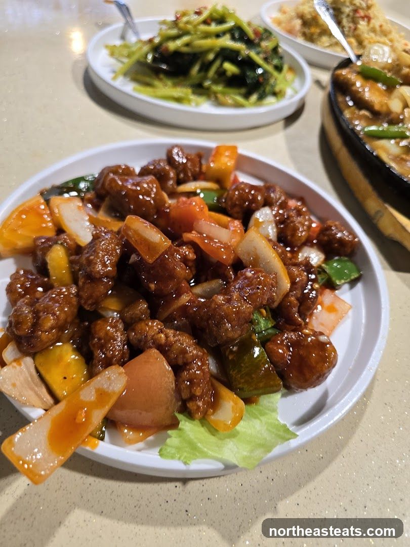 Sweet and Sour Pork with Vegetables