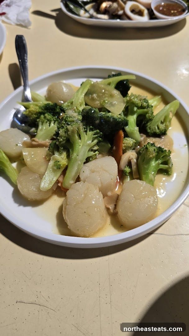 Scallops and Broccoli Stir-fry