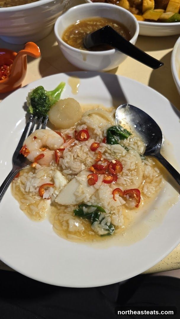 Seafood and Rice Dish