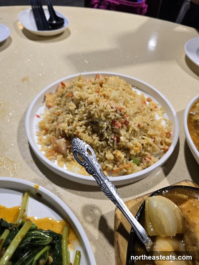 Fried Rice and Vegetables