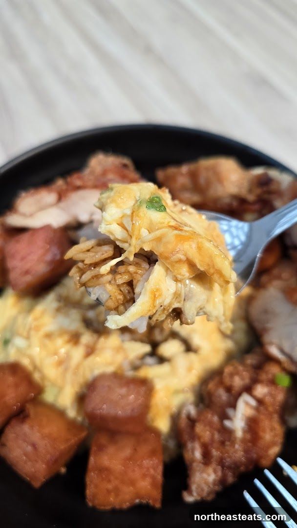 Scrambled Egg and Rice Bowl