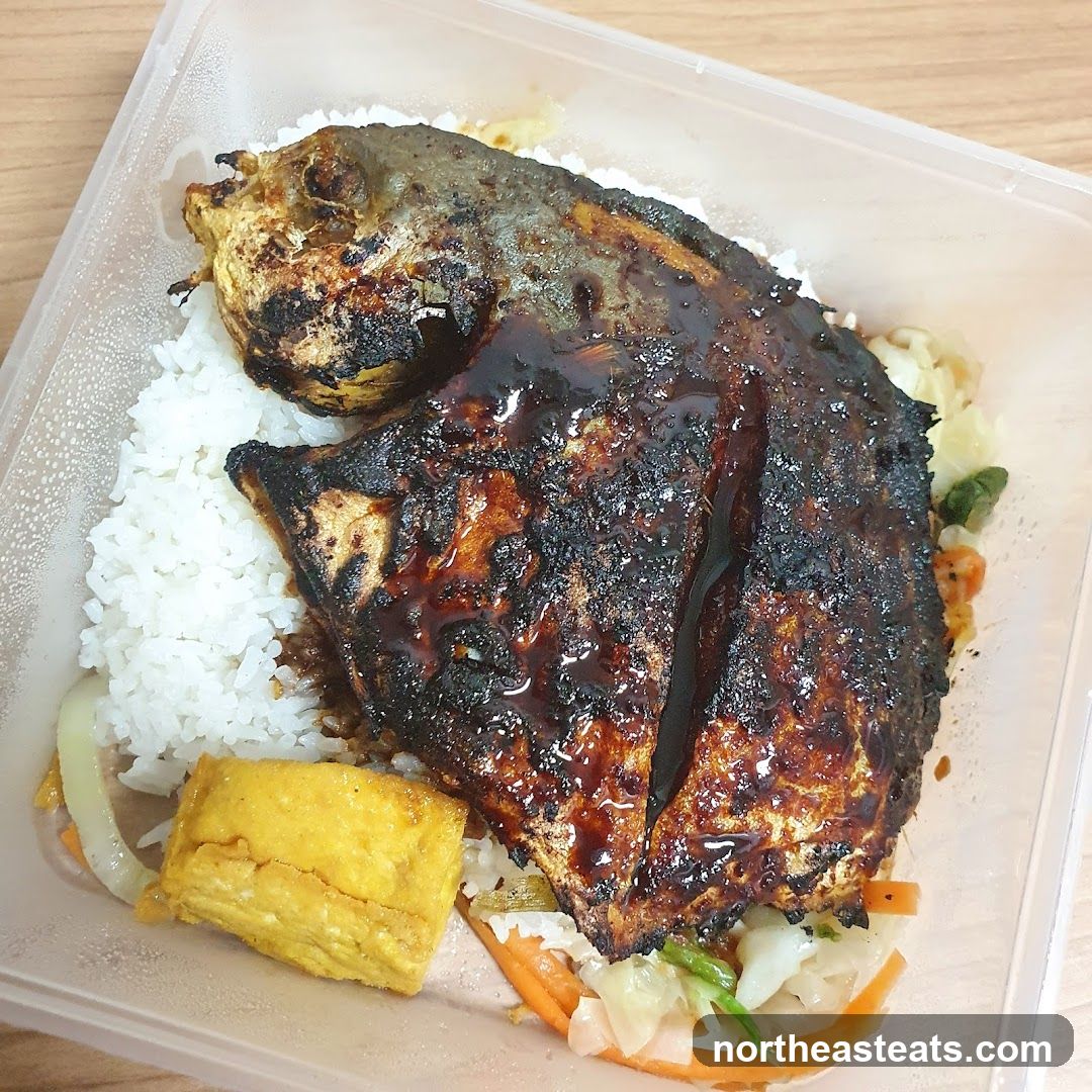 Grilled Fish with Rice