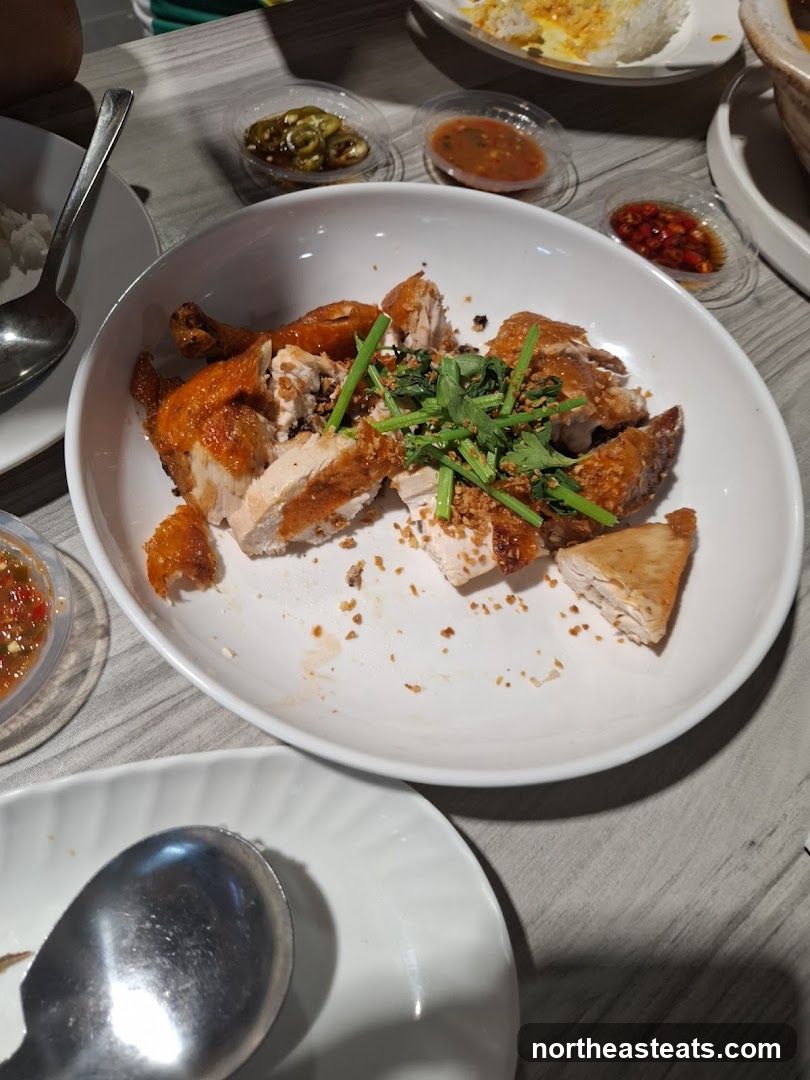 Roast Chicken with Condiments