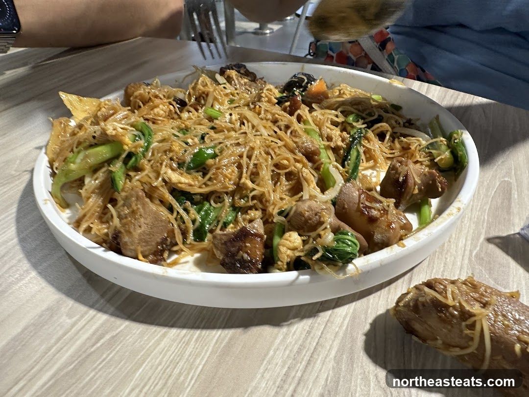 Noodles with Meat and Vegetables