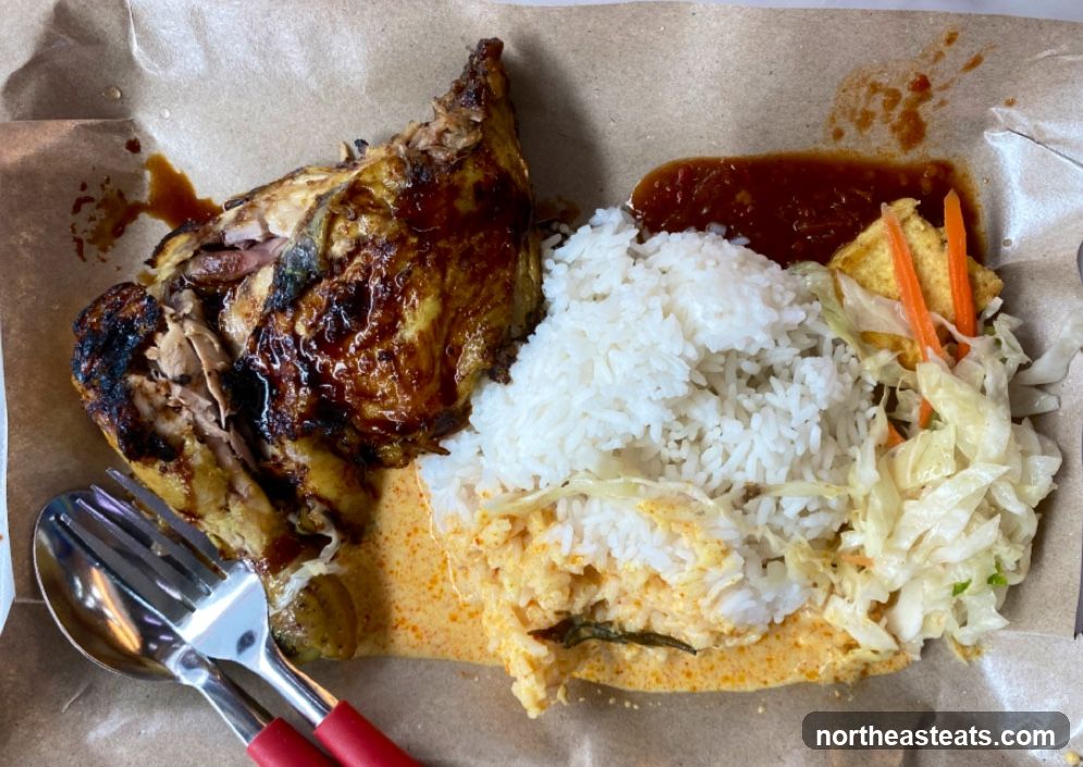 Grilled Chicken Rice Plate