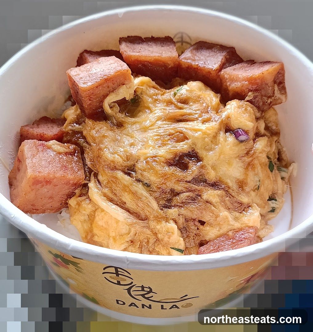 Spam and Egg Rice Bowl