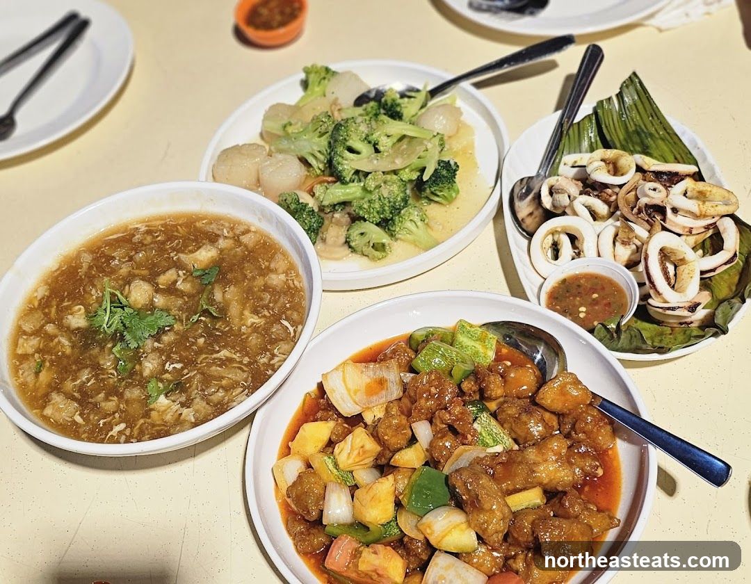 Assorted Chinese Dishes