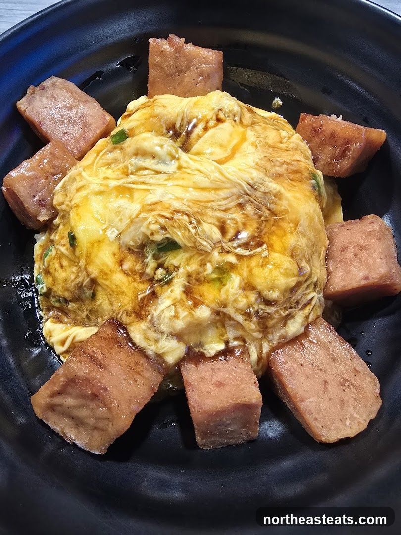 Scrambled Eggs with Spam