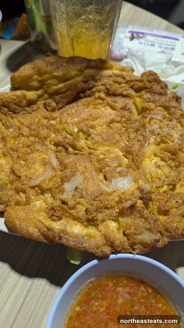 Omelet with Dipping Sauce