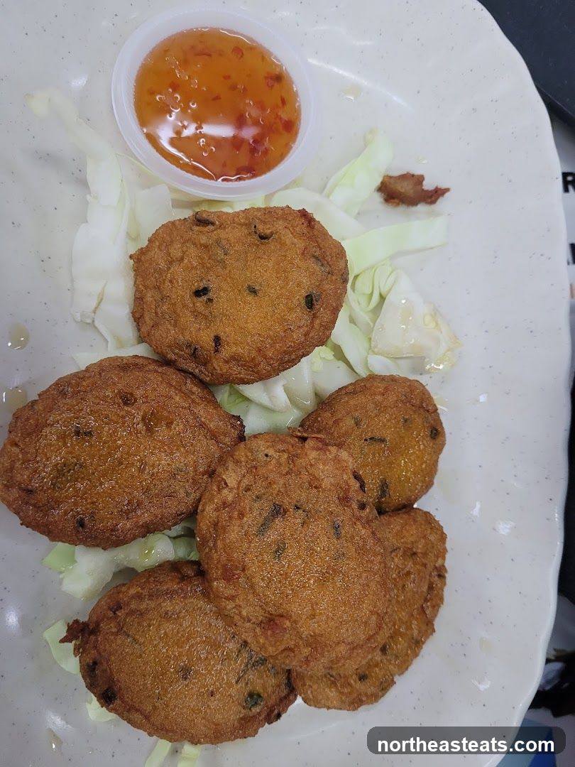 Fish Cakes with Sweet Chili Sauce