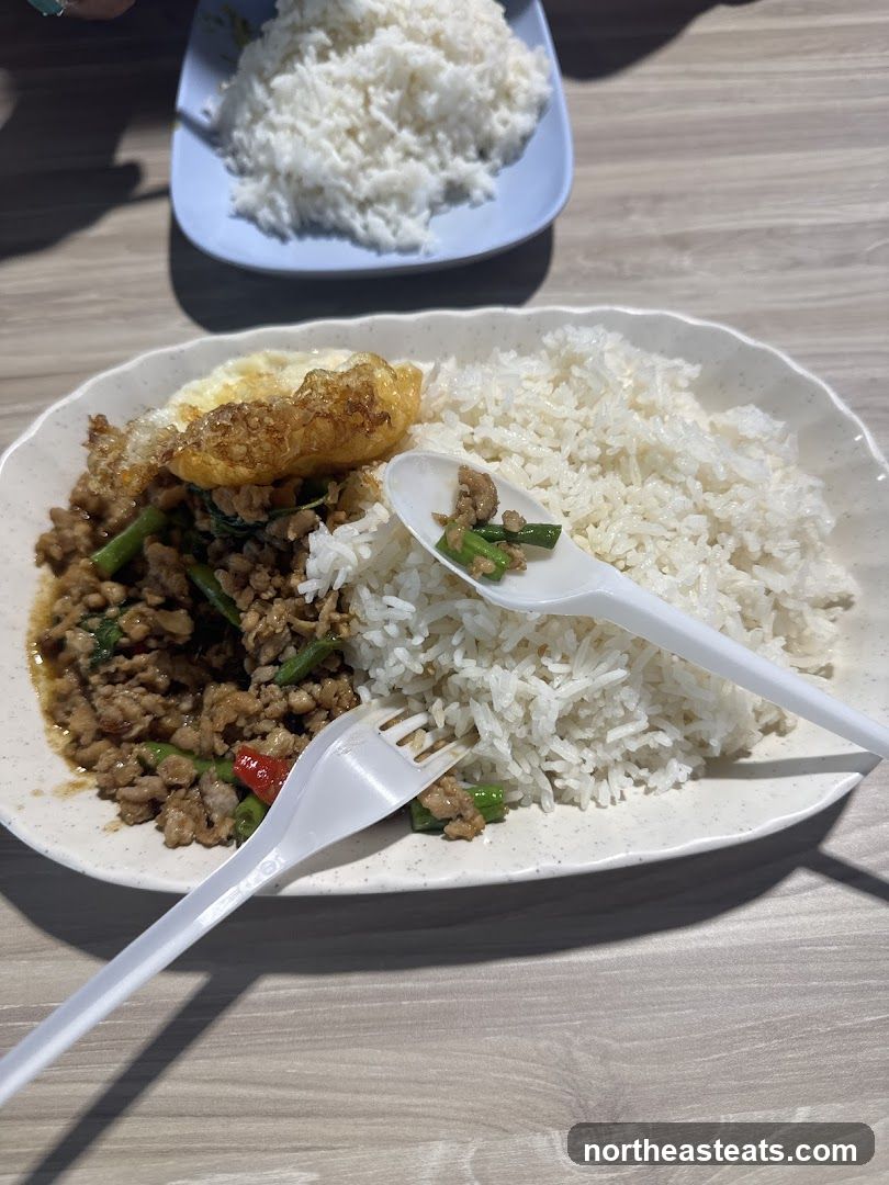 Thai Basil Stir-fry with Rice