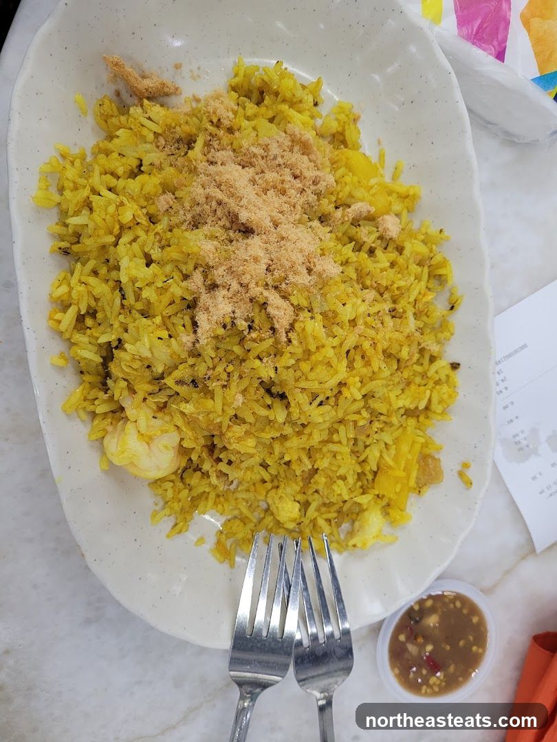 Yellow Rice with Toppings