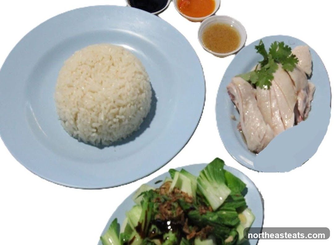 Hainanese Chicken Rice