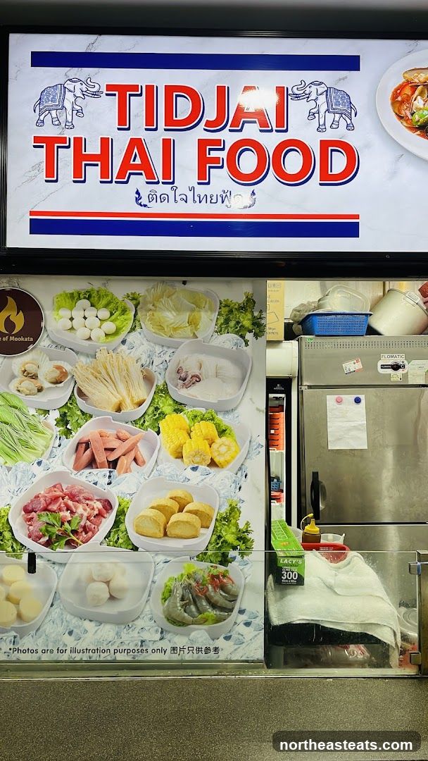 Tidjai Thai Food Display