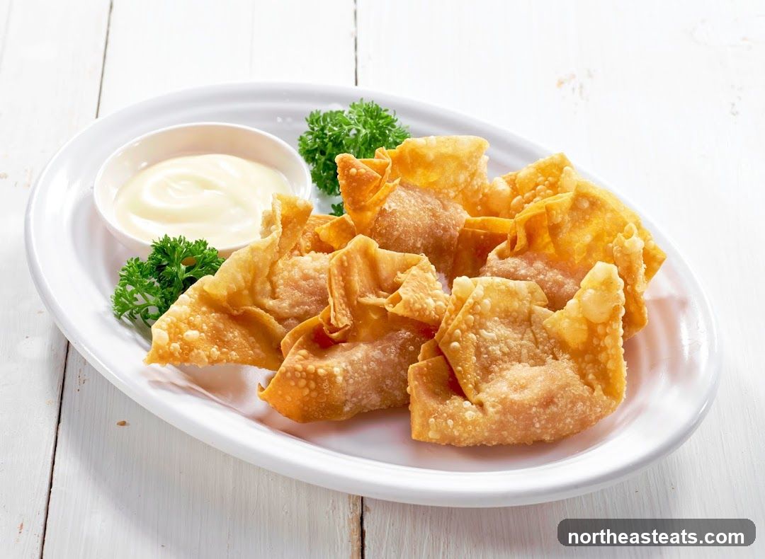 Fried Wontons with Dip