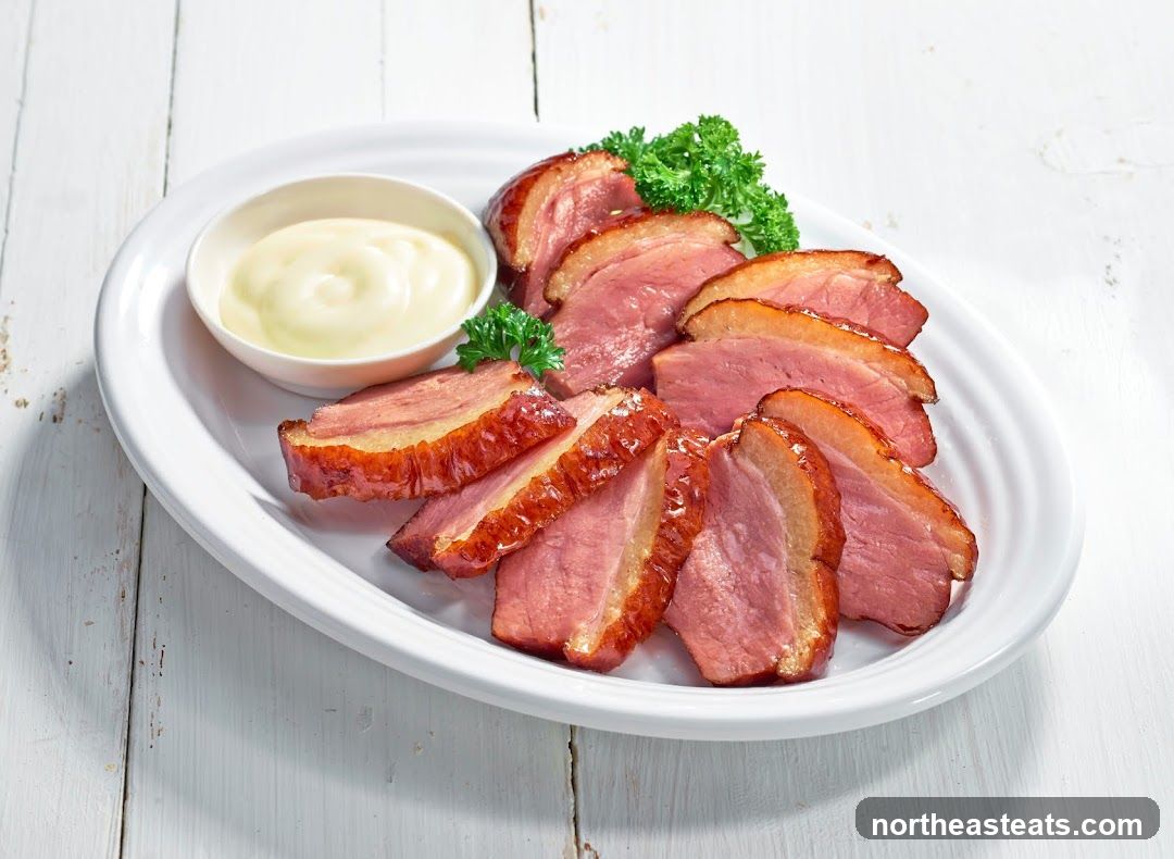 Sliced Smoked Duck Breast with Dip