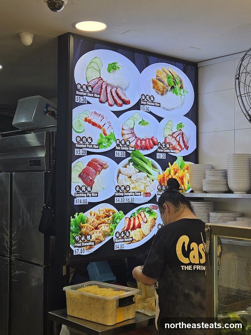 Food Menu Display
