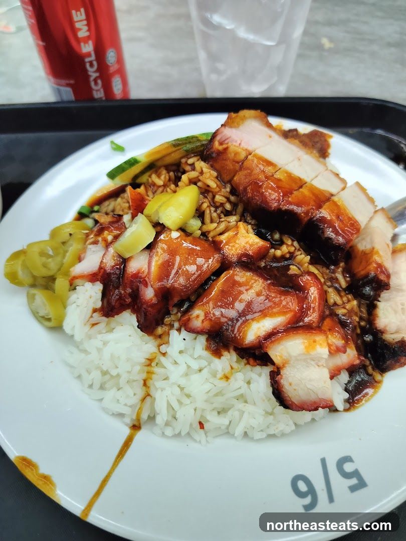 Roast Pork and Char Siu Rice