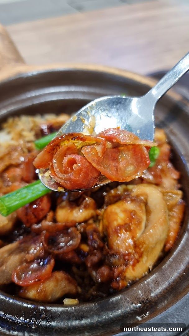 Claypot Rice with Sausage