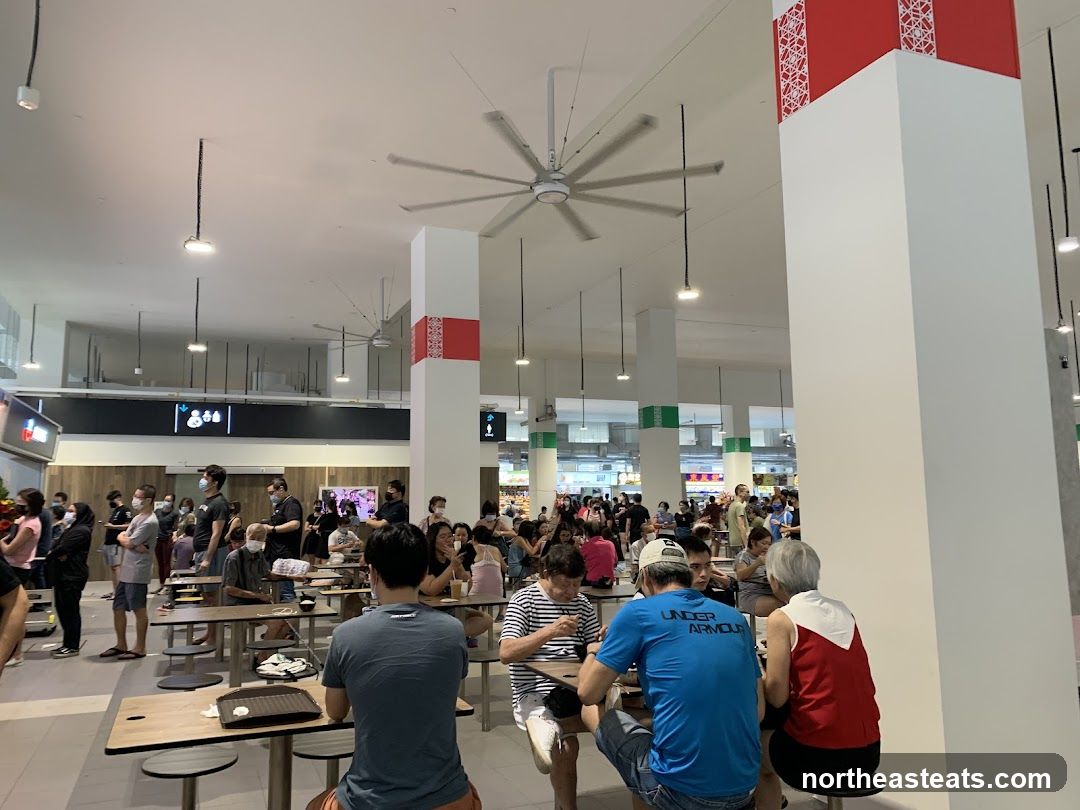 Busy Food Court
