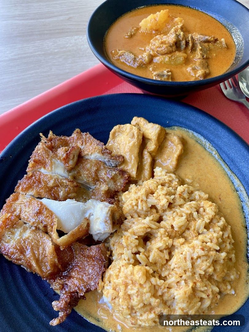Curry Rice with Fried Chicken