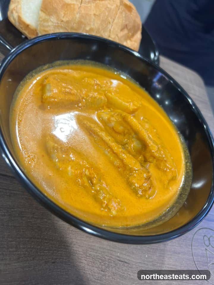 Fish Curry with Bread