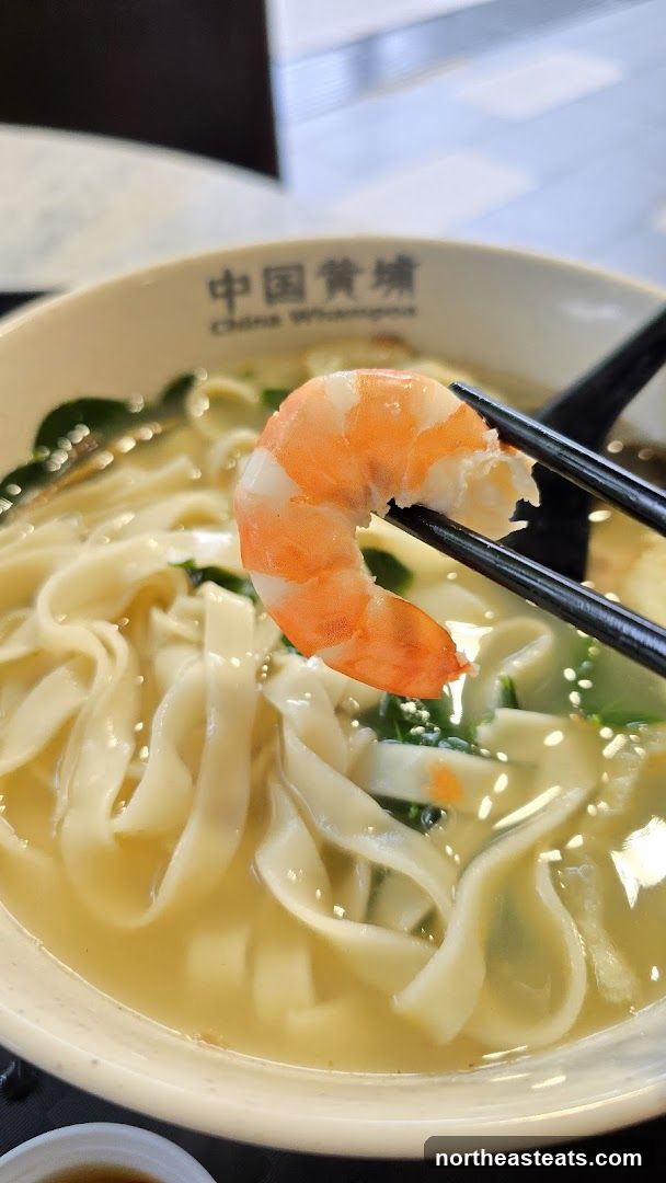 Noodle Soup with Shrimp